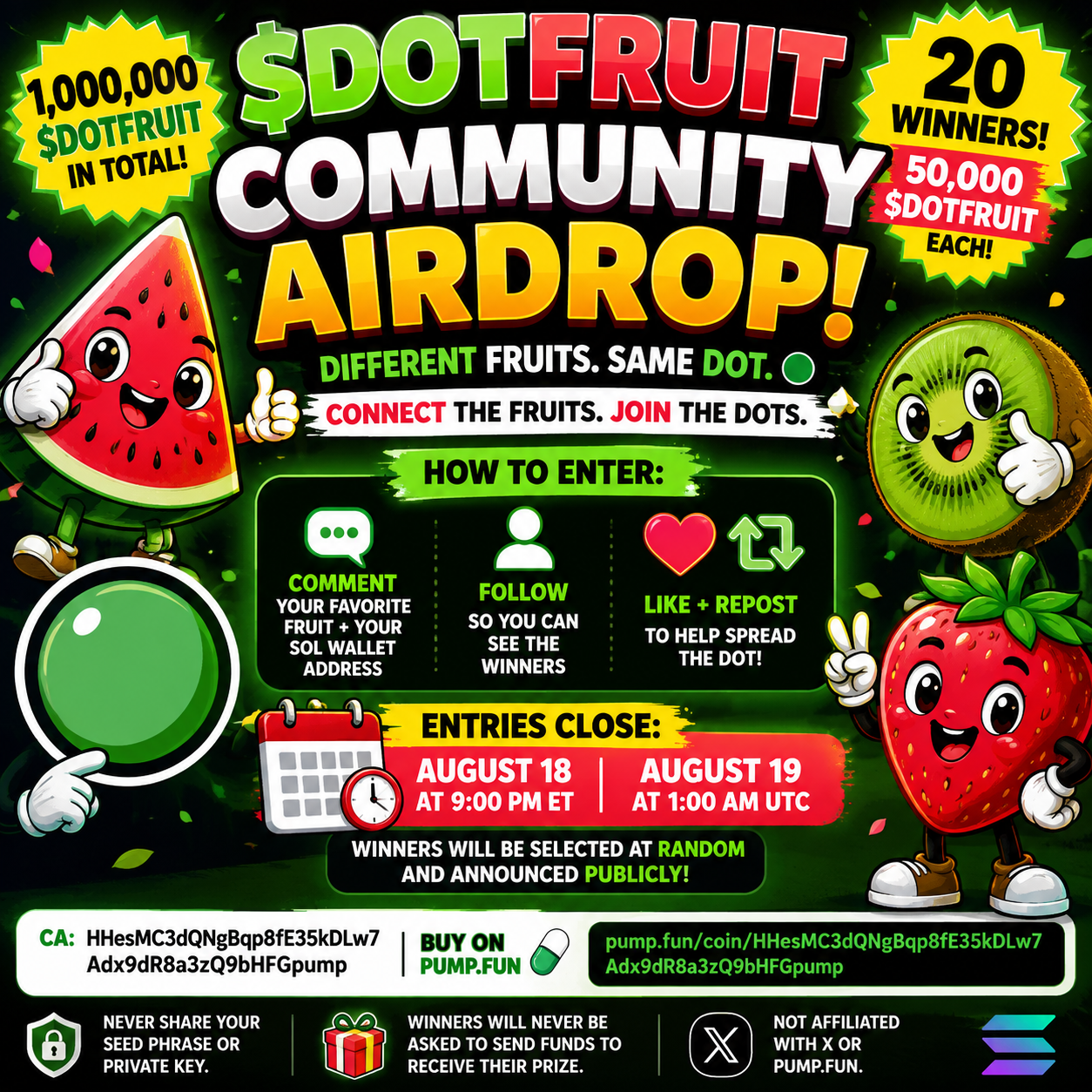 Community Airdrop Poster